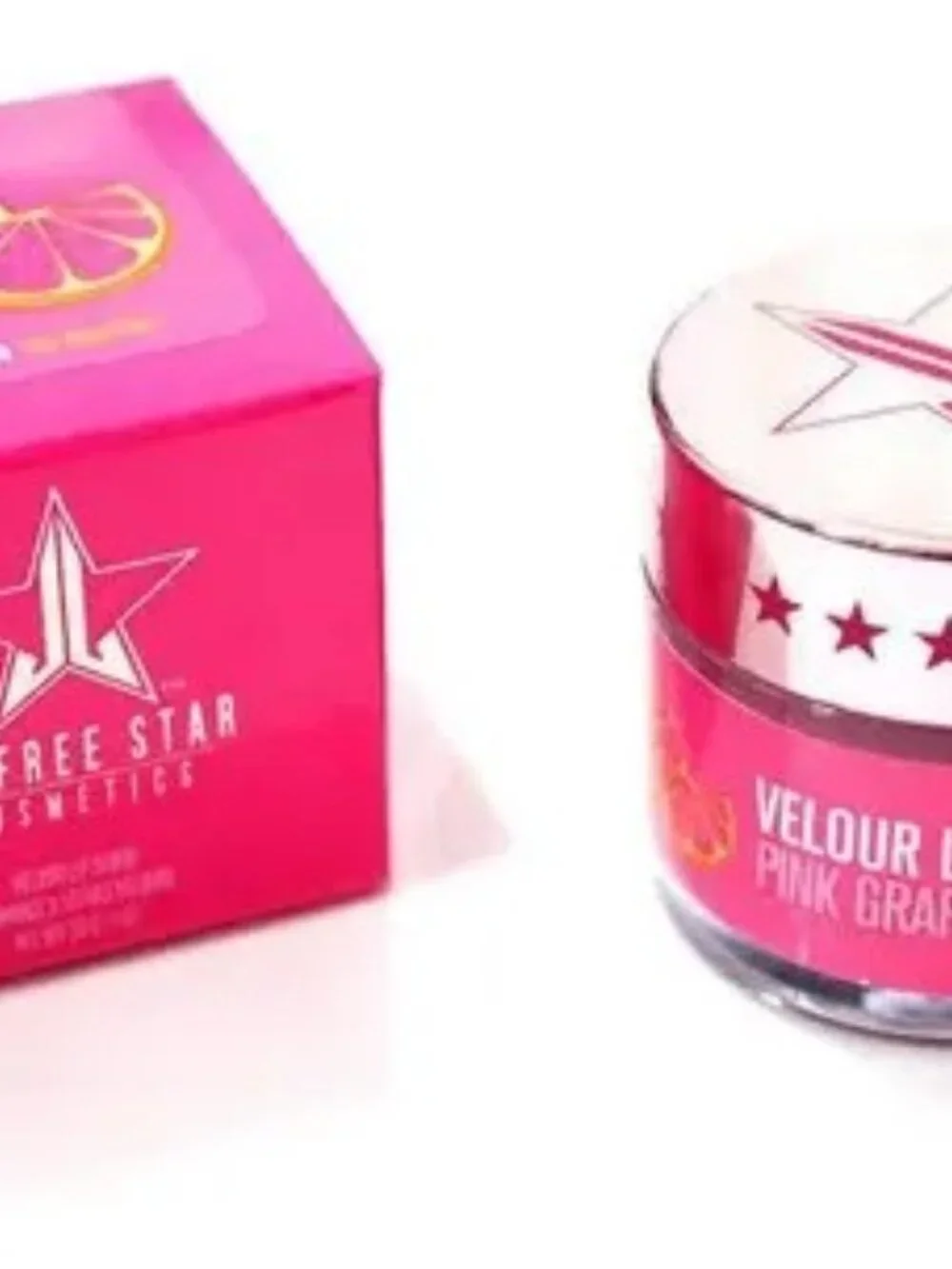 RARE NEW Jeffree Star Velour Lip Scrub - Pink Grapefruit